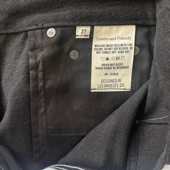 Lovers and Friends ,Black and White Two-Tone Pants - Picture 11 of 14